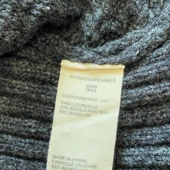 Woolrich Women's Hanna Cable Knit Wool Sweater Vest NWT Women's Large - Picture 10 of 13